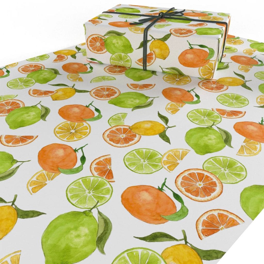 3 Pack | Eco-friendly Wrapping Paper Pack | Choose from 4 designs