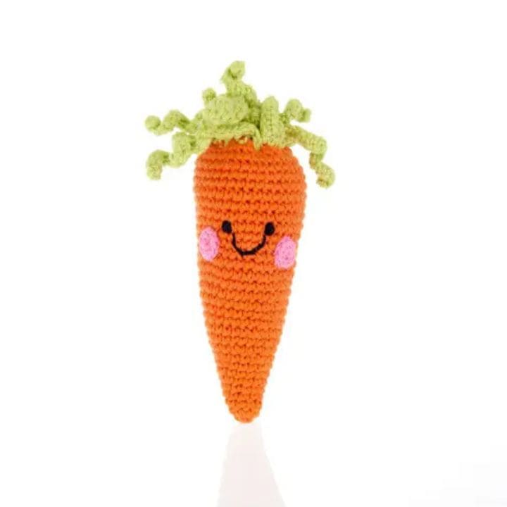 Carrot rattle toy - newborn rattle
toy