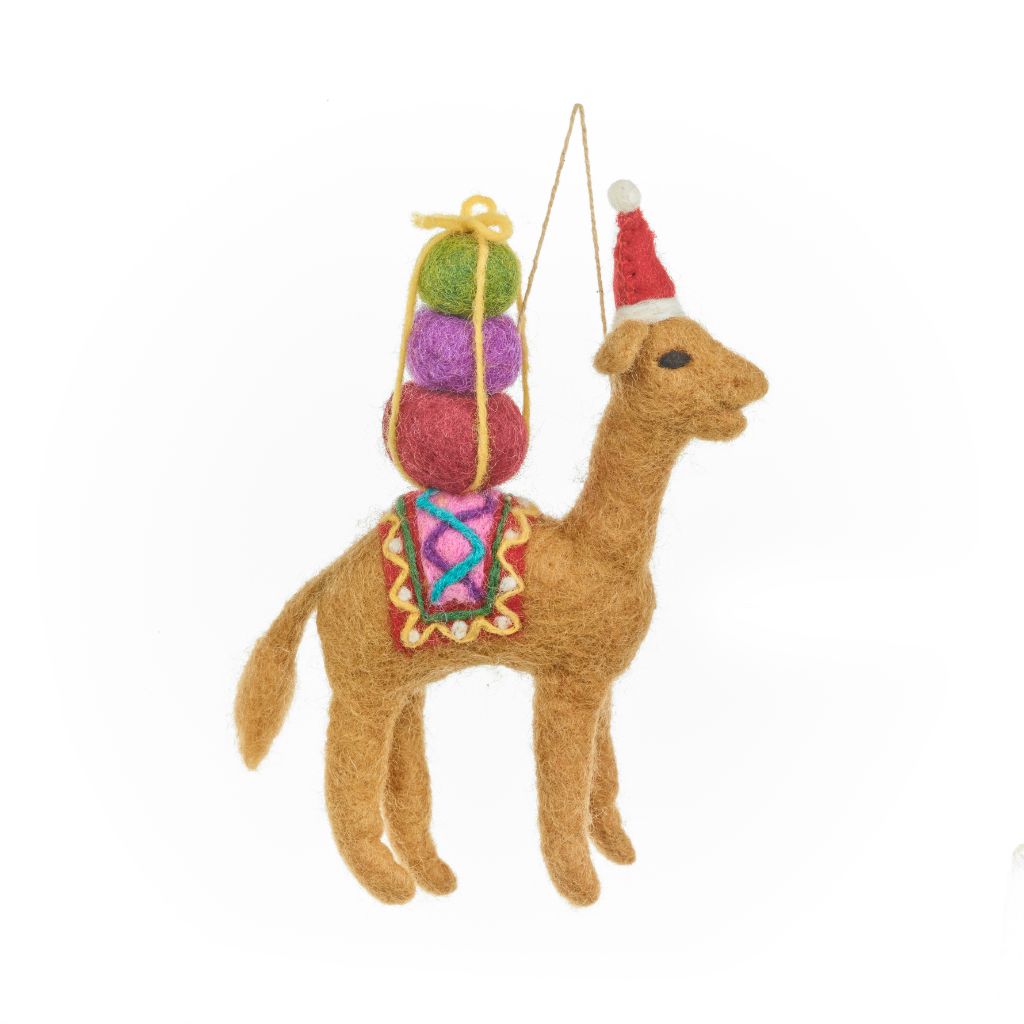 NEW! Christmas Camel | Felt Christmas Tree Decoration