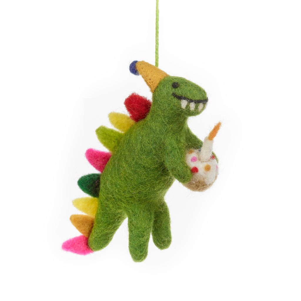 Happy Birthday Dinosaur Party Decoration - hanging dinosaur decoration