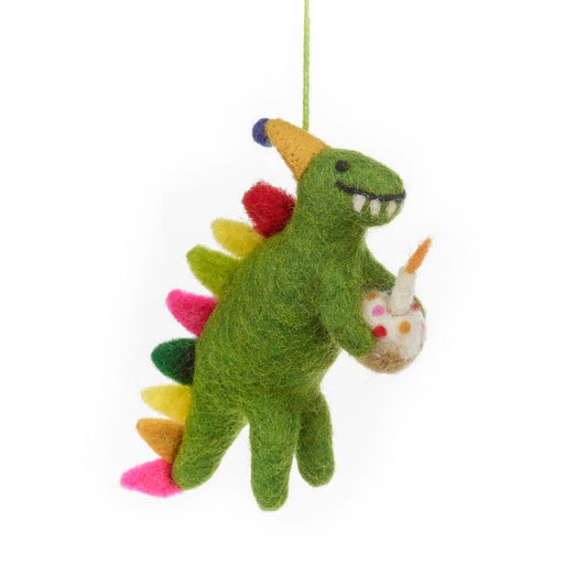 Happy Birthday Dinosaur Party Decoration - hanging dinosaur decoration
