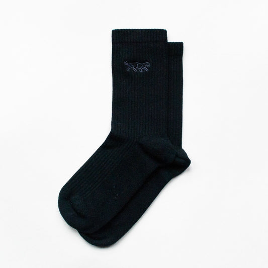 NEW! Save the Black Panther | Luxury Ribbed Bamboo Socks