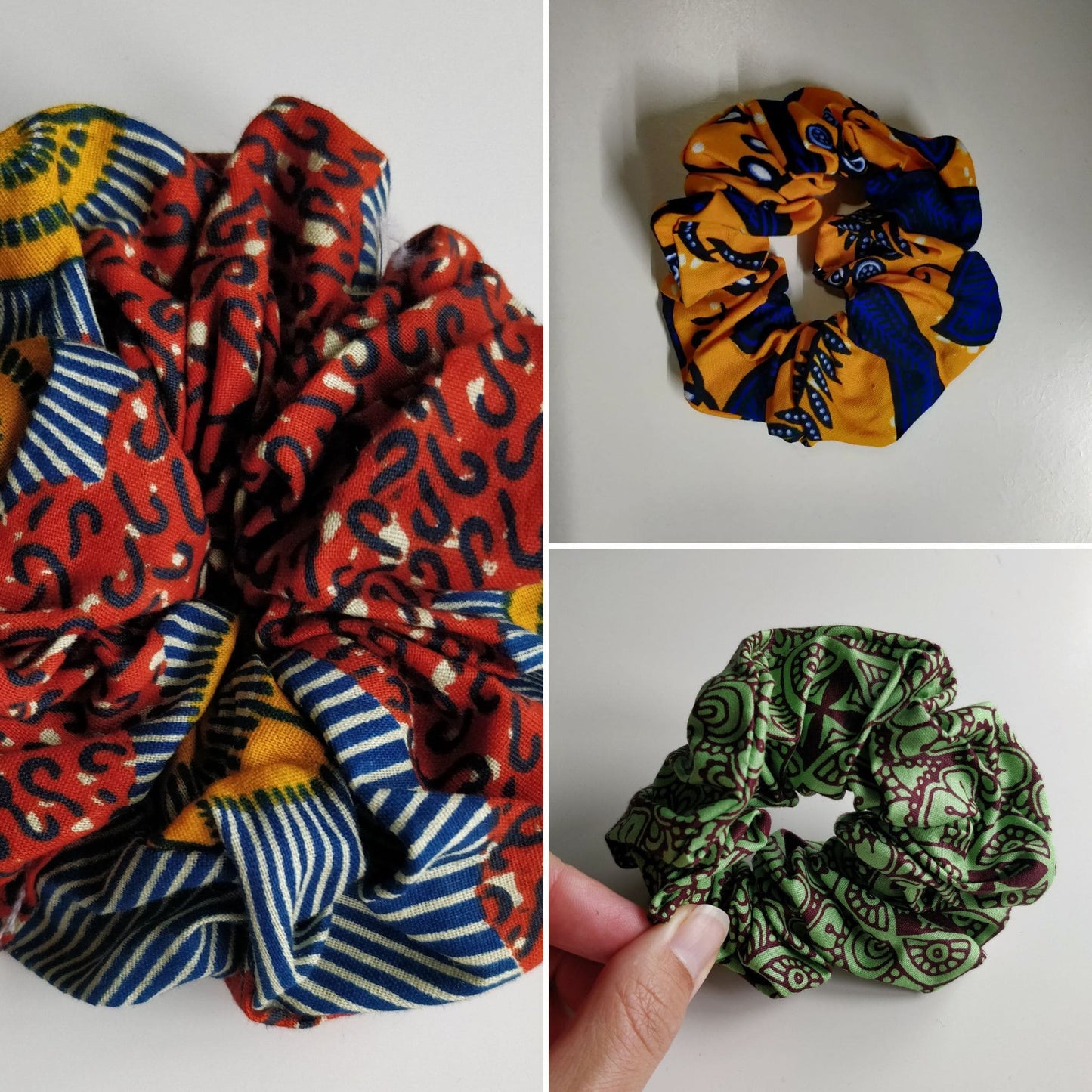 Colourful Scrunchies Changing Lives | Set of 3