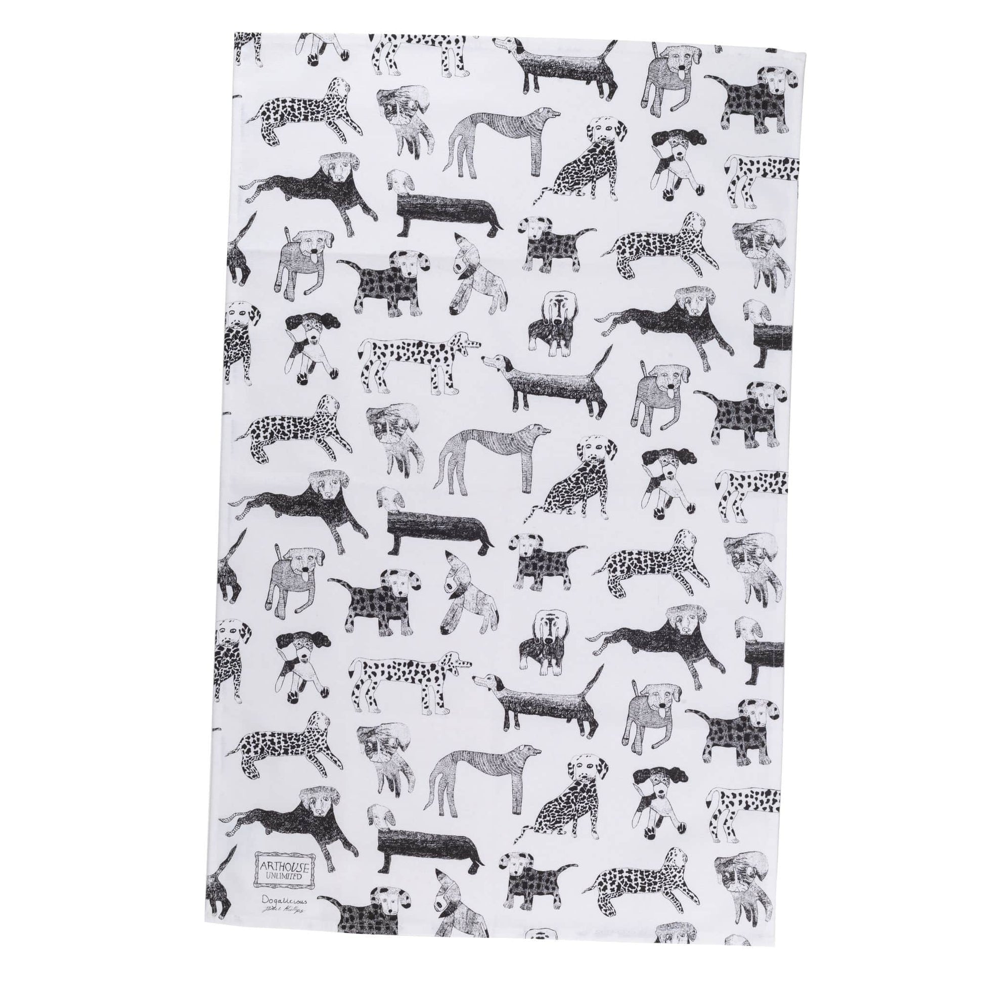 Dogs | Organic Cotton Ethical Tea Towel