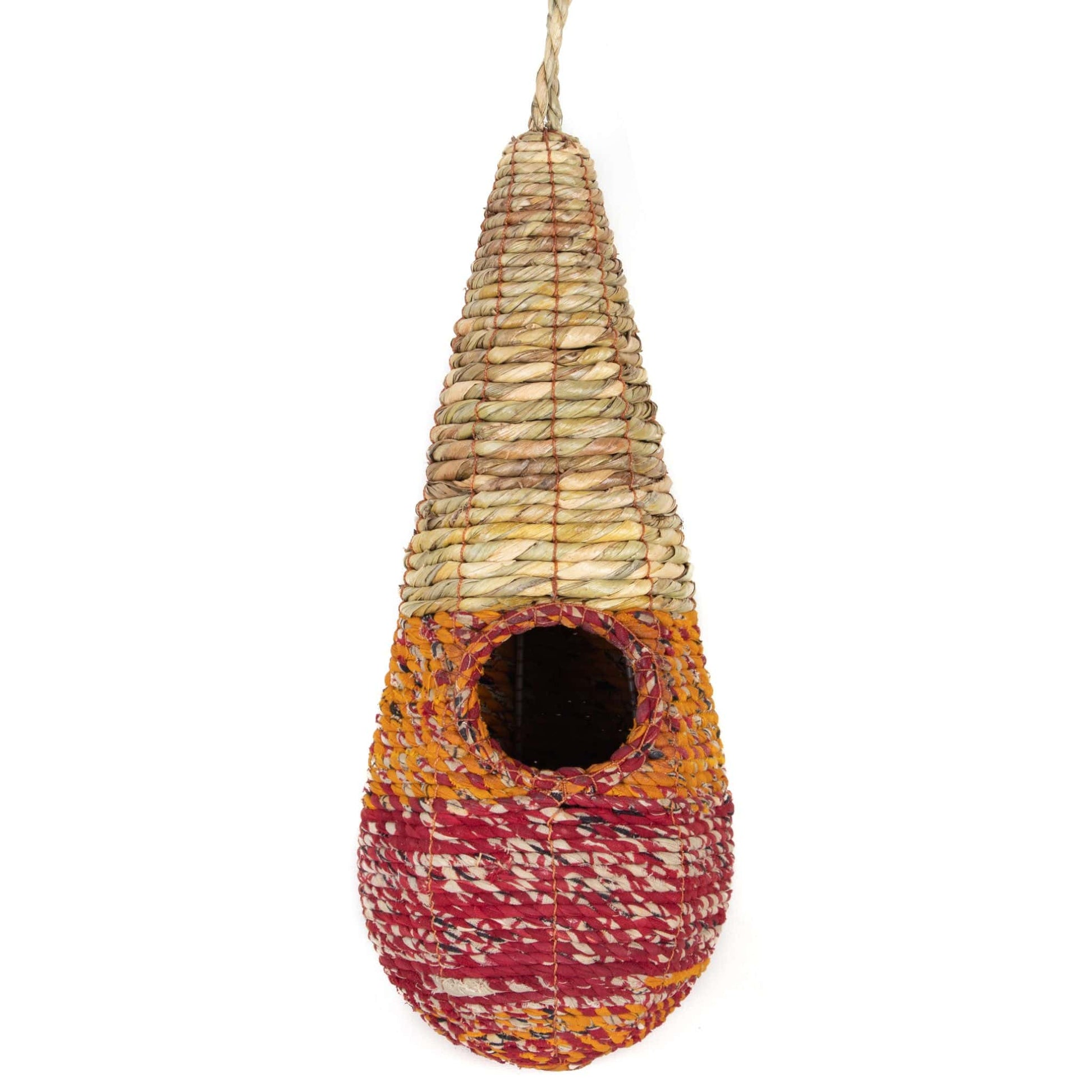 Handmade and Fair Trade Bird Nester wildlife gifts - white background