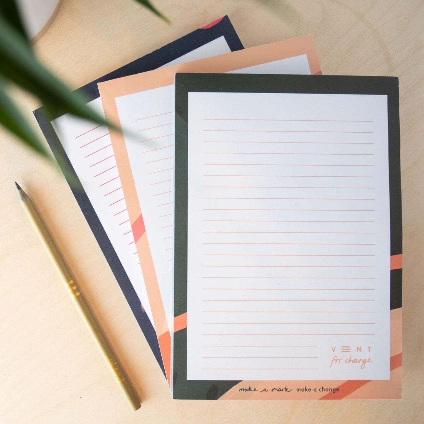 A5 notepad - recycled and sustainable