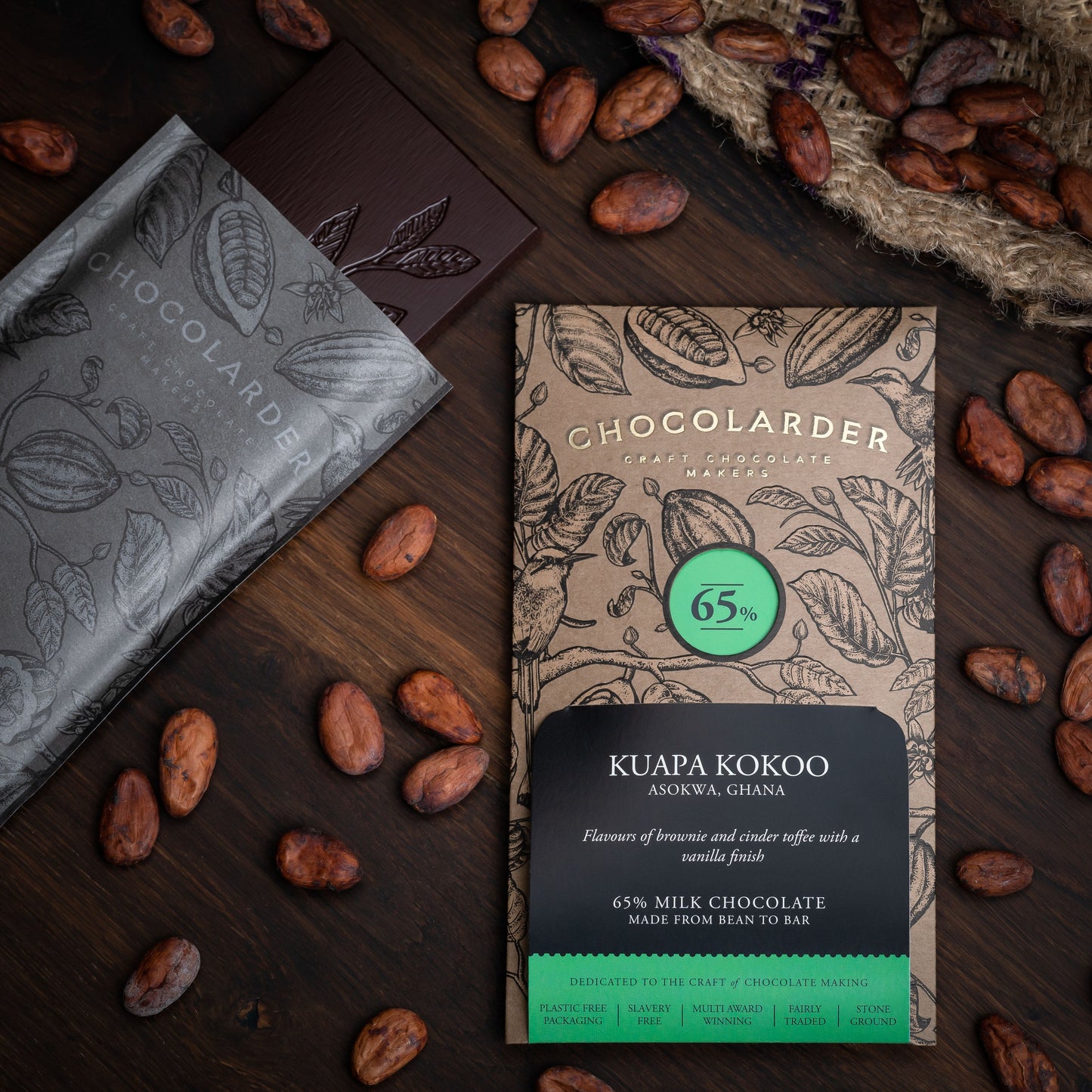 Kuapa Kokoo 65% Milk Chocolate Bar