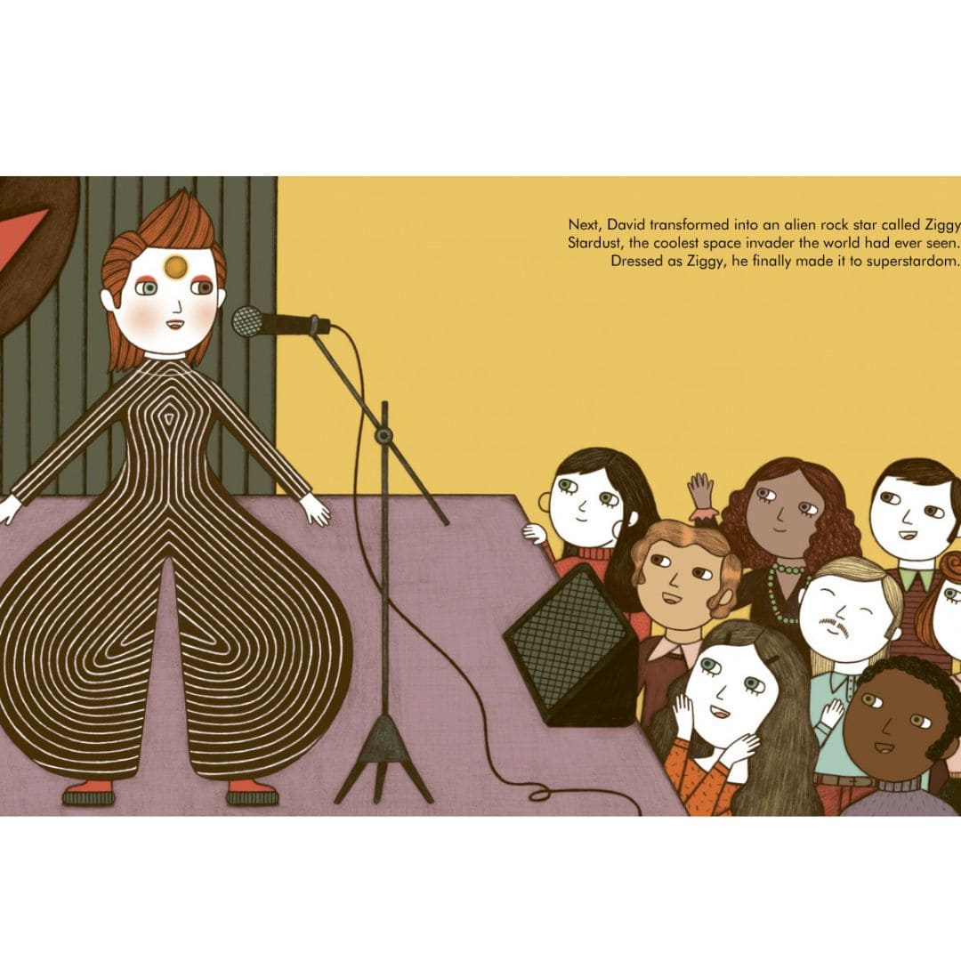 Little People, Big Dream - David Bowie, inside book