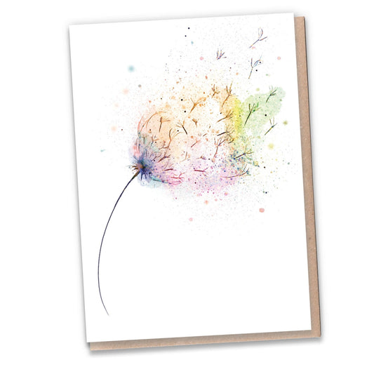 Rainbow Burst - Recycled Blank Card + Tree! from 1 Tree Cards