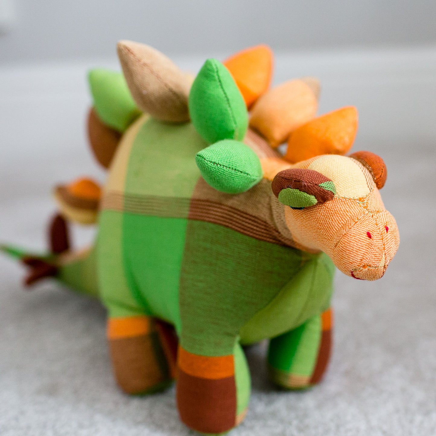 Stegosaurus Dinosaur Toy Fair Trade and handmade toy
