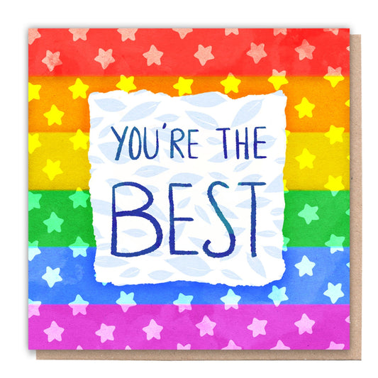 You're the Best | Recycled Card + Tree!