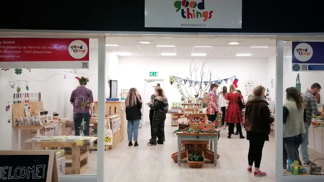 Our six-week pop-up shop in Bristol is open!