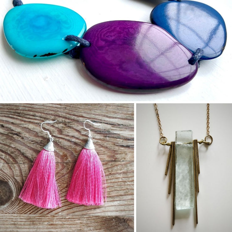Ethical Jewellery collection at Good Things - Fair Trade and sustainable necklaces and earrings