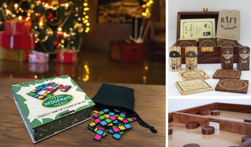 Wooden Games at Good Things - strategy games and board games