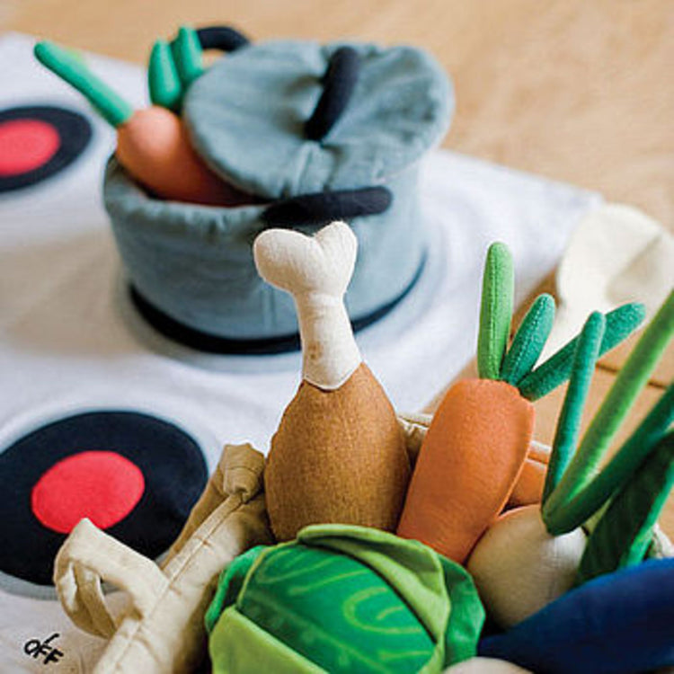 Cotton cooking play set toy - from Discovering our World from Good Things
