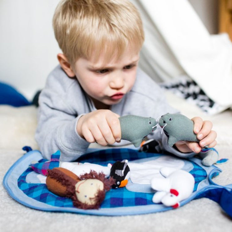 Fair trade cotton whale and friends toys from the Soft Toys and Animals collection from Good Things