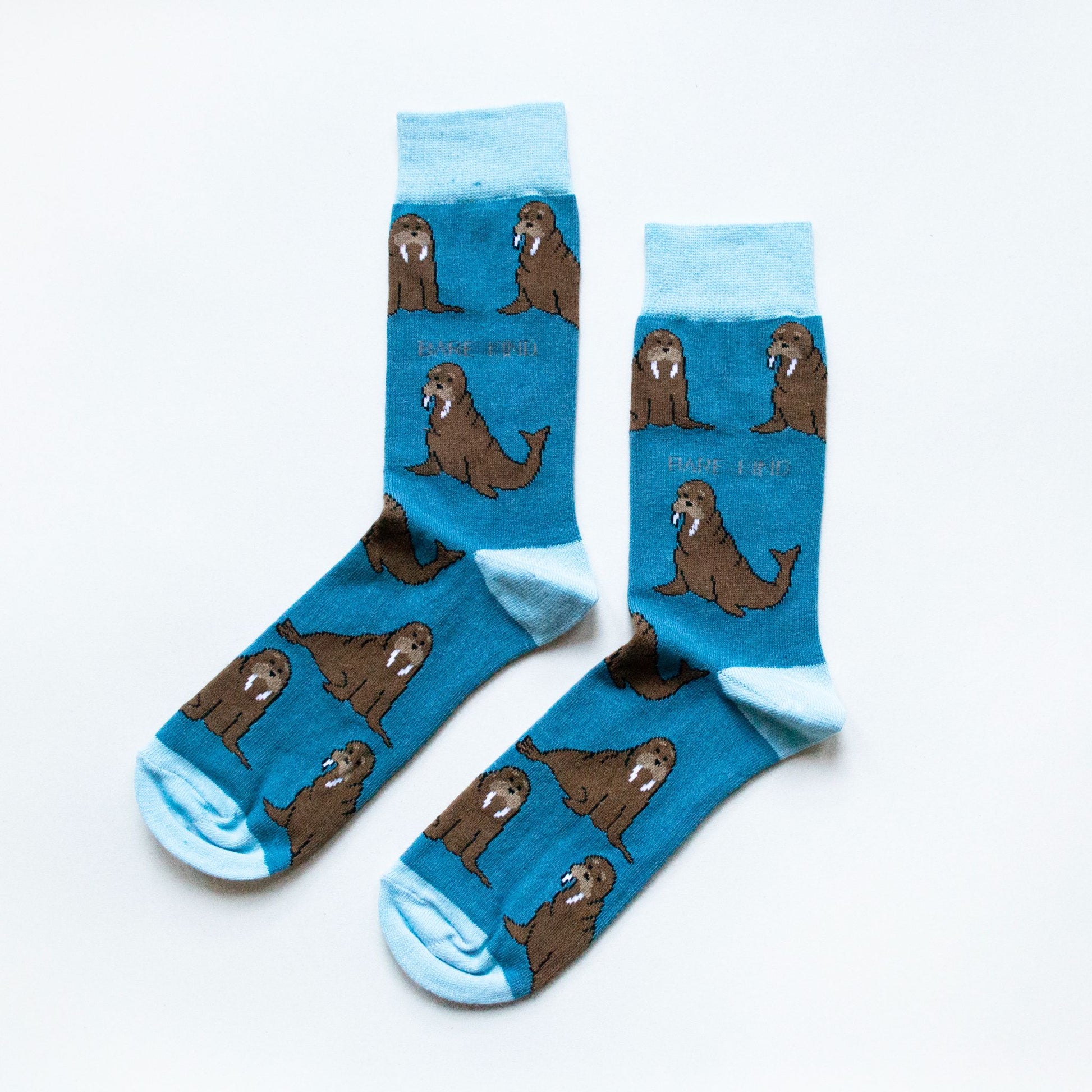 Arctic Socks  Bamboo Socks Gift Box - Walrus