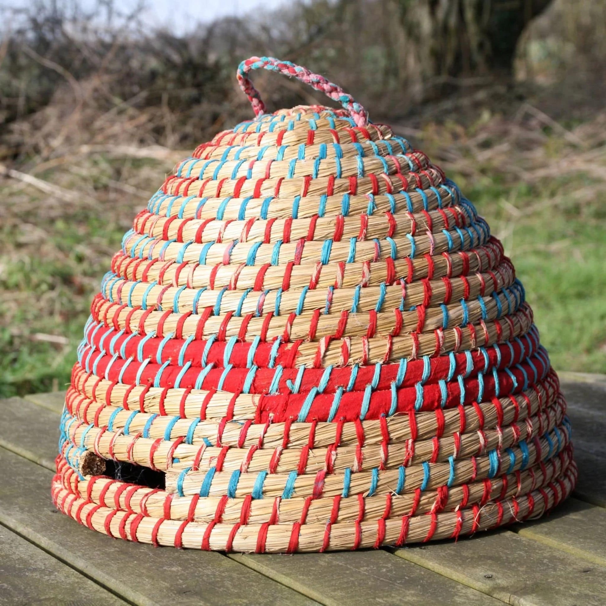 Natural Artisan Bee Skep | Handmade & Fair Trade