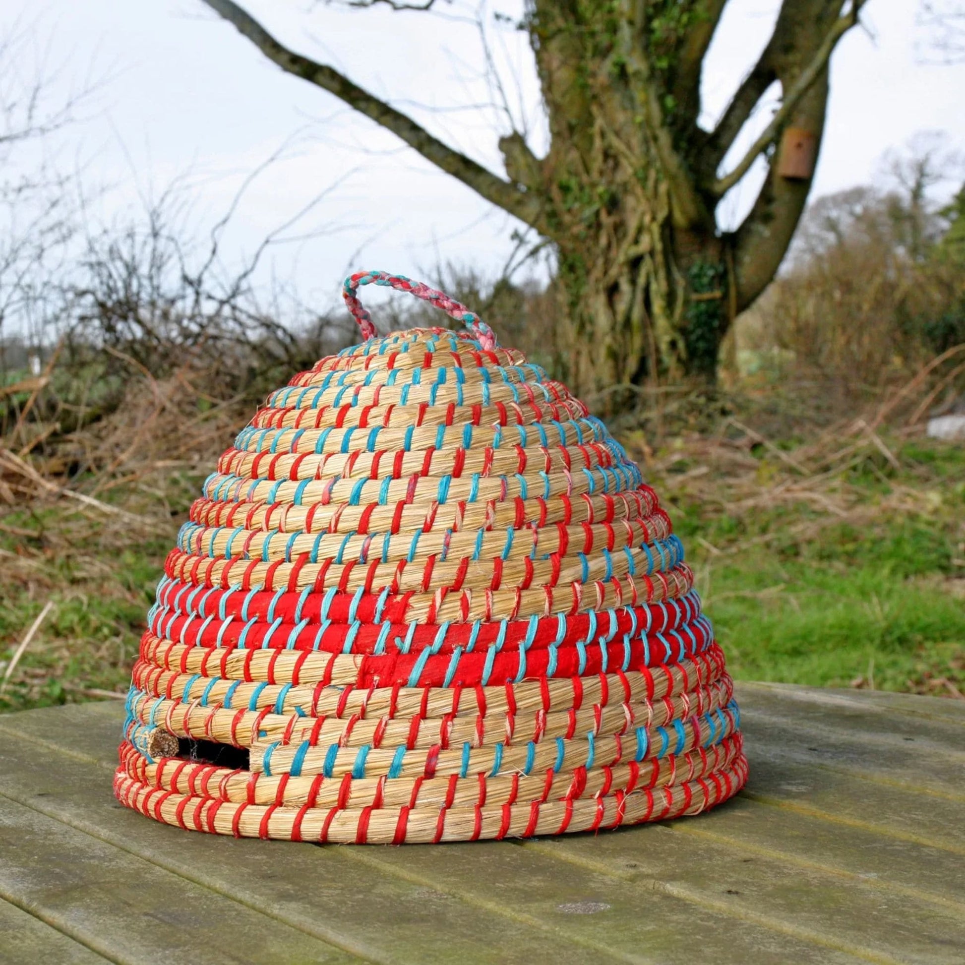 Natural Artisan Bee Skep | Handmade & Fair Trade