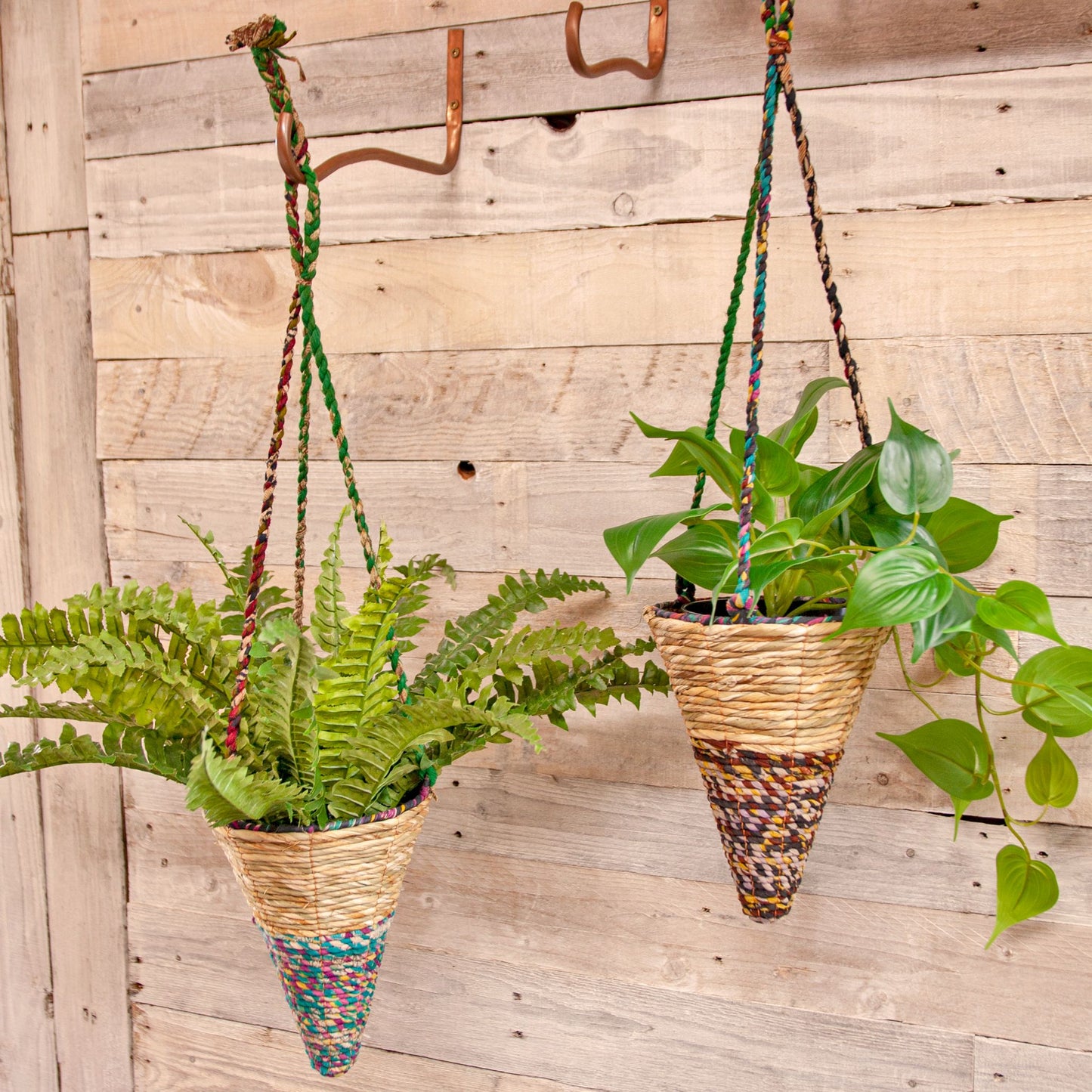 cone shaped plant pots Artisan Hanging Planter | Cone
