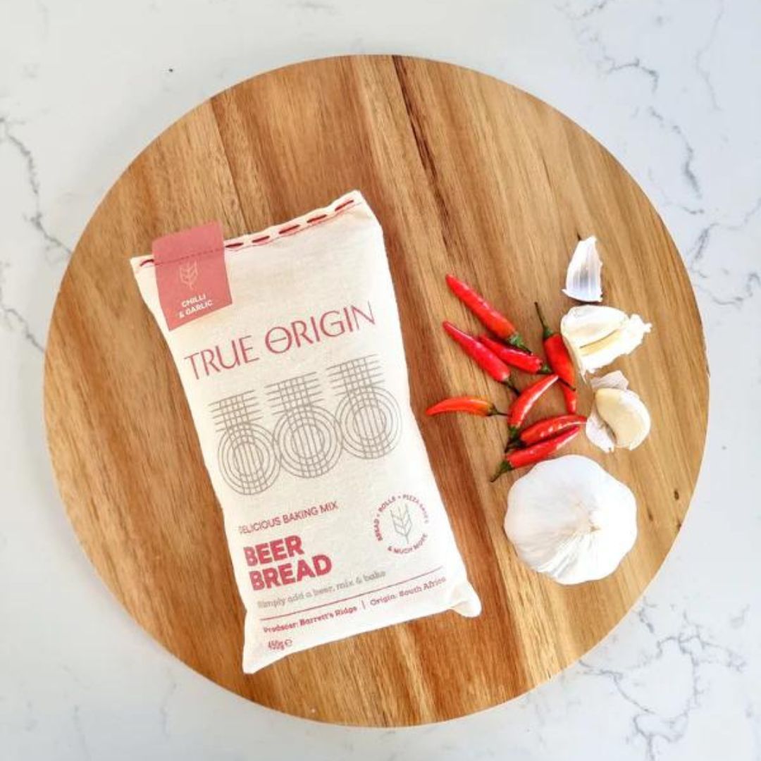 Chilli & Garlic Beer Bread Kit - ethical food gifts