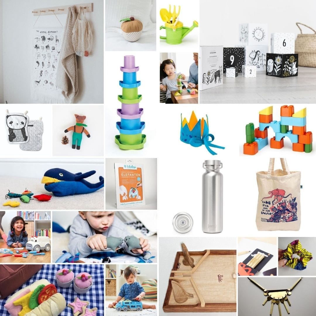 Best ethical and sustainable Christmas gifts by age square image