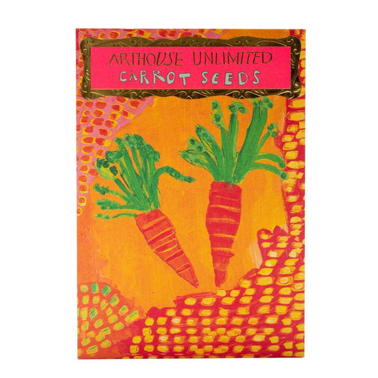 Carrot Seeds in embellished envelope