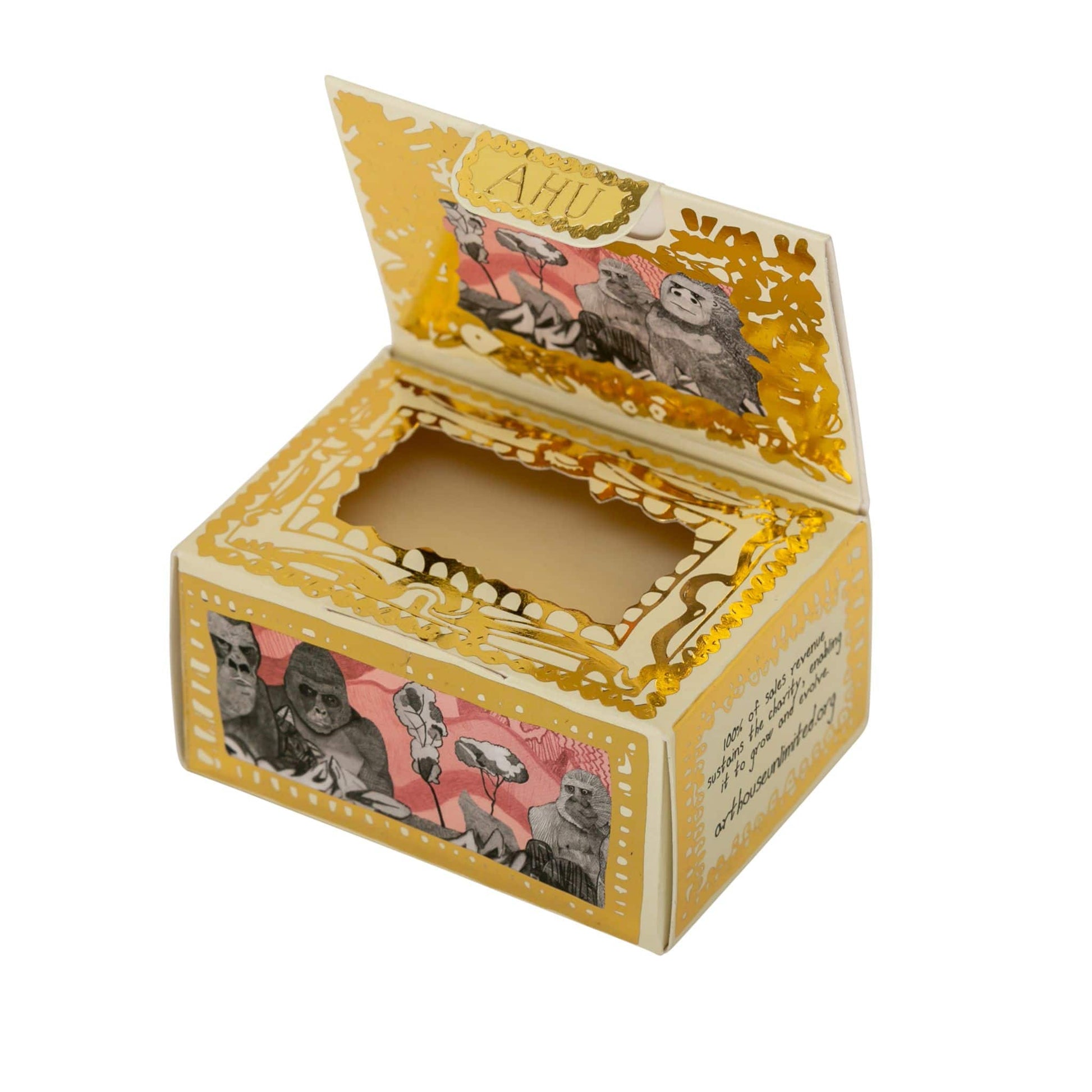 Gorillas in the Musk  Organic & Vegan Soap - open box