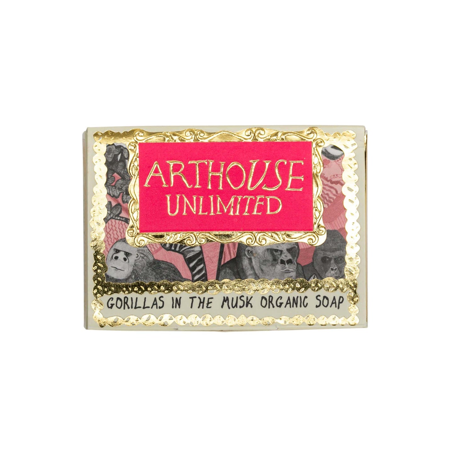 Gorillas in the Musk  Organic & Vegan Soap - top