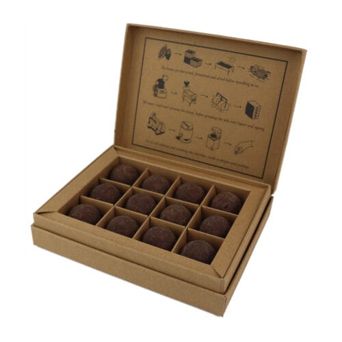 Mocha Truffles - inside box