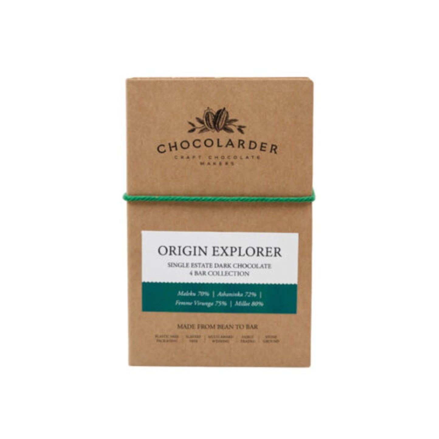 NEW! Origin Explorer | 4 Chocolate Bar Vegan Gift Set