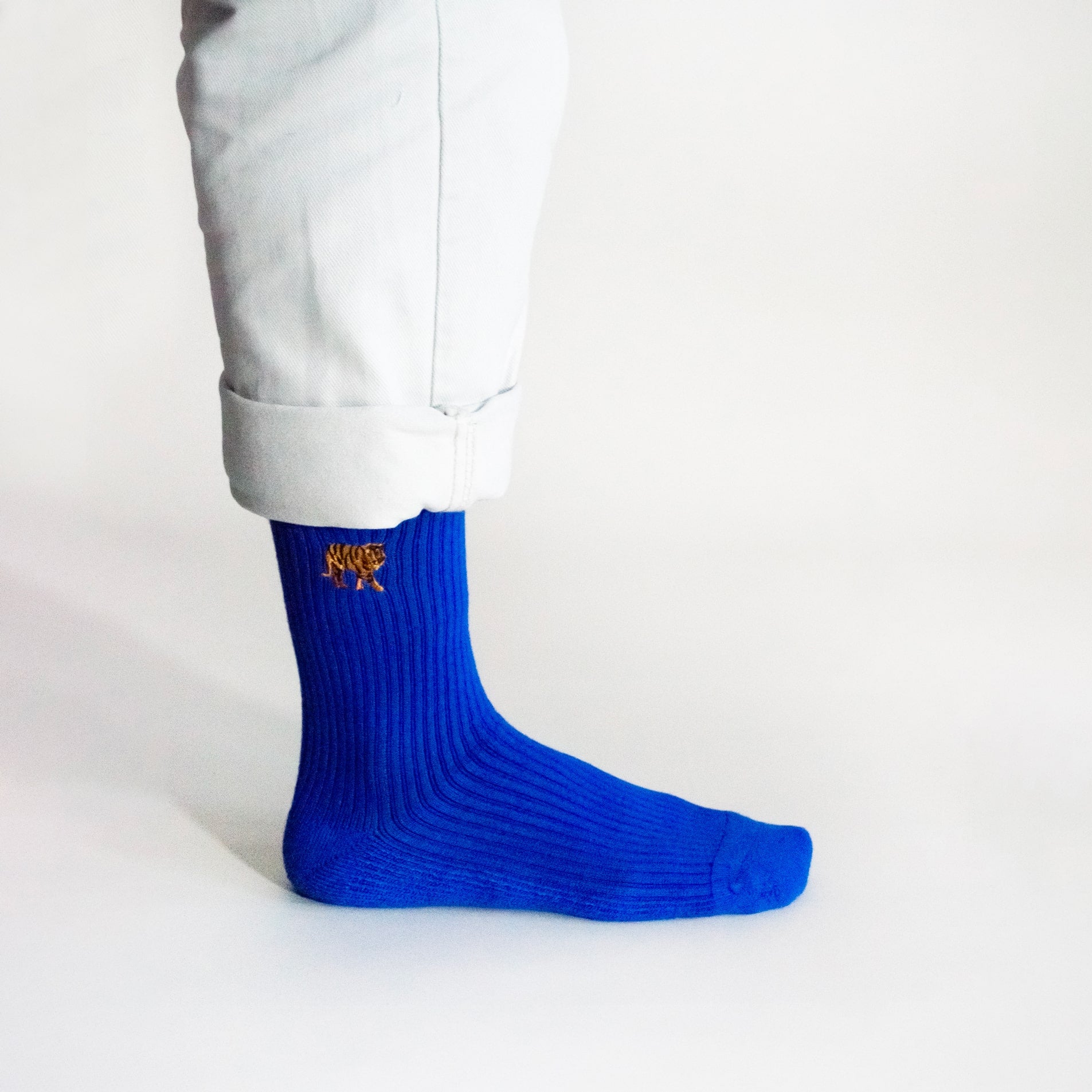 Save the Tigers | Premium Ribbed Bamboo Socks