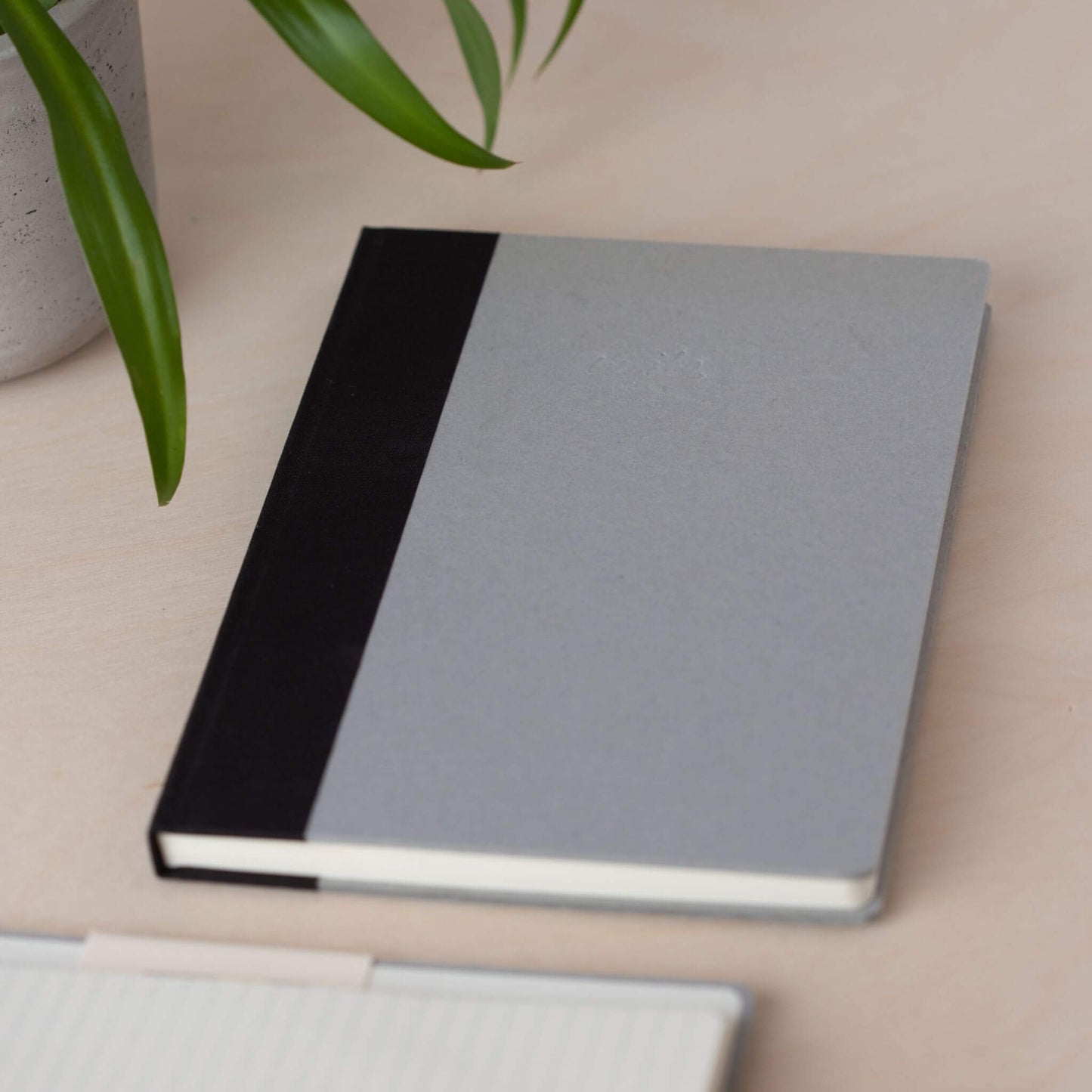 A5 Notebook Recycled & Sustainable - black