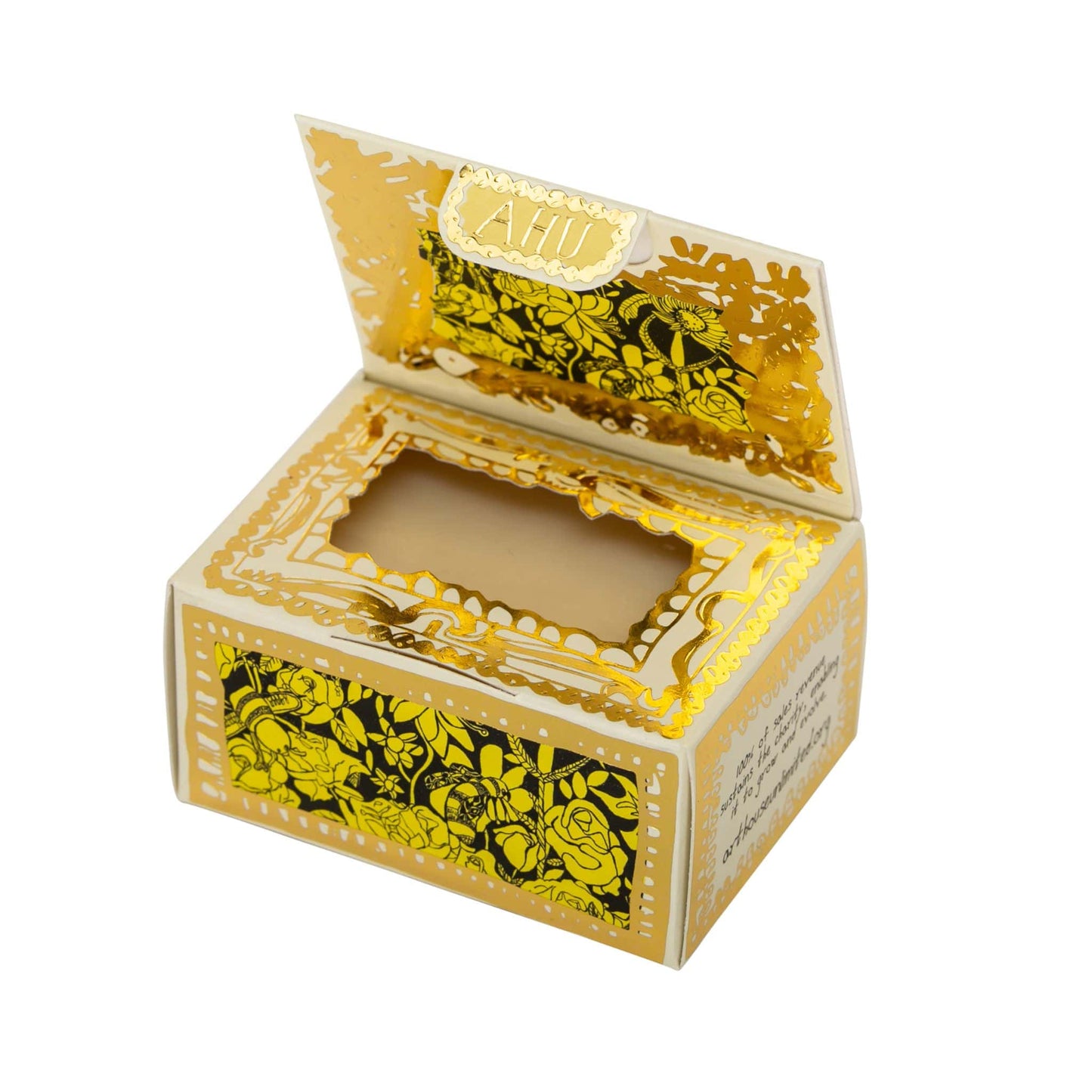 Bee Free  Pollen & Bloom Organic & Vegan Soap- open box