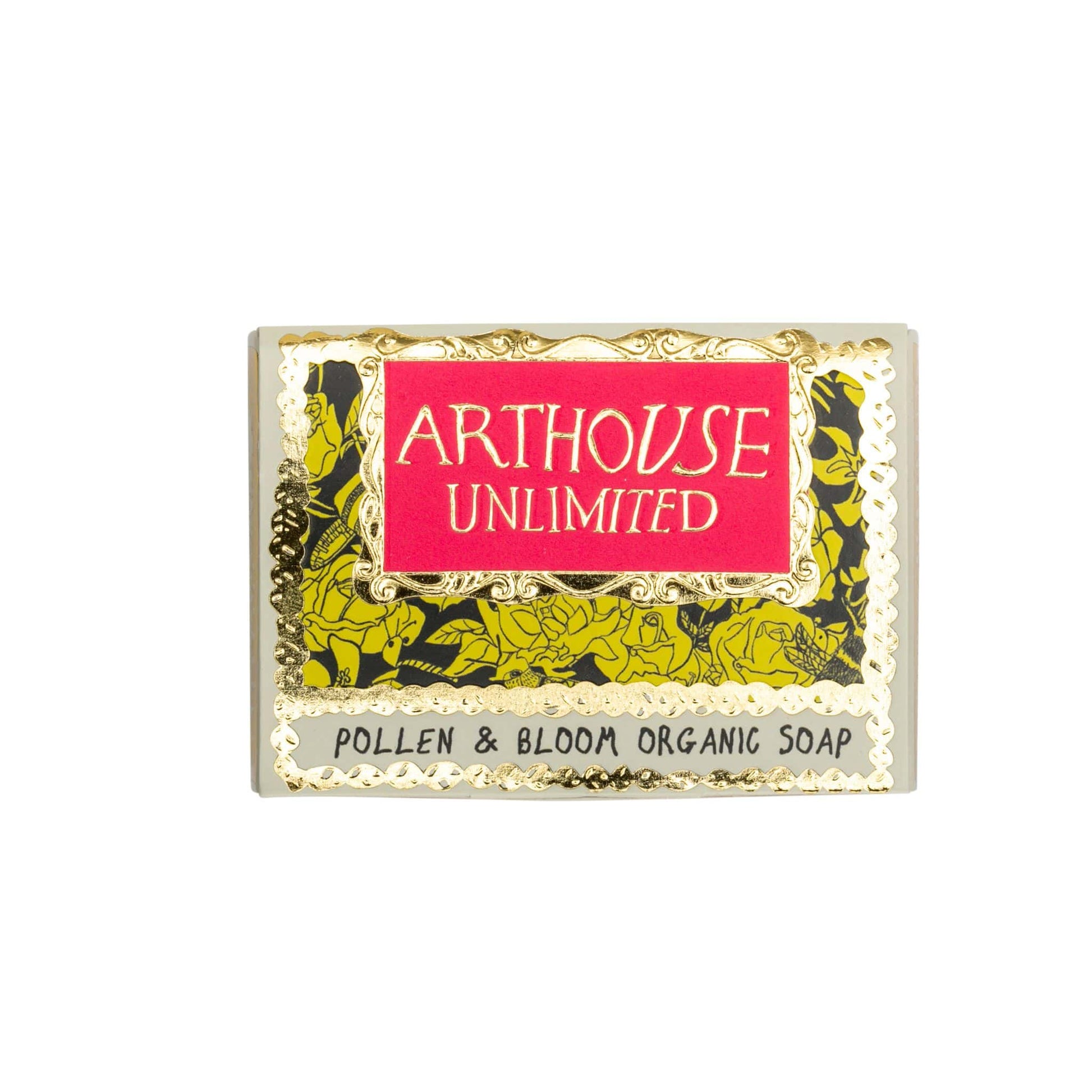 Bee Free  Pollen & Bloom Organic & Vegan Soap - top