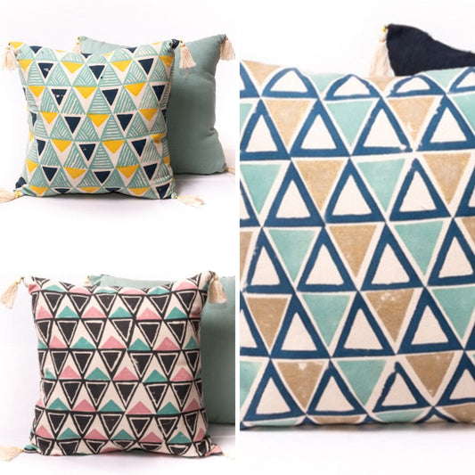 Handmade and Fair Trade Block Print Cushion | all designs