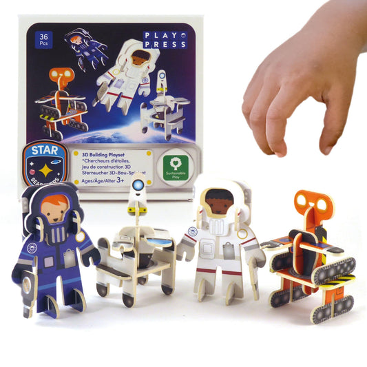 Build and Play Astronauts and Robots - space toys