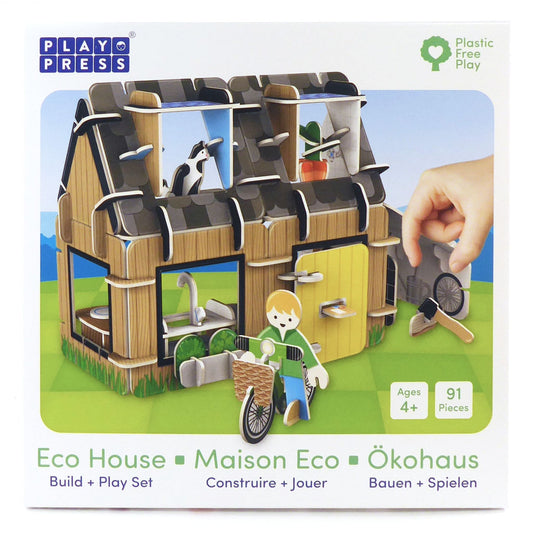 Build and Play Eco House Play Set box