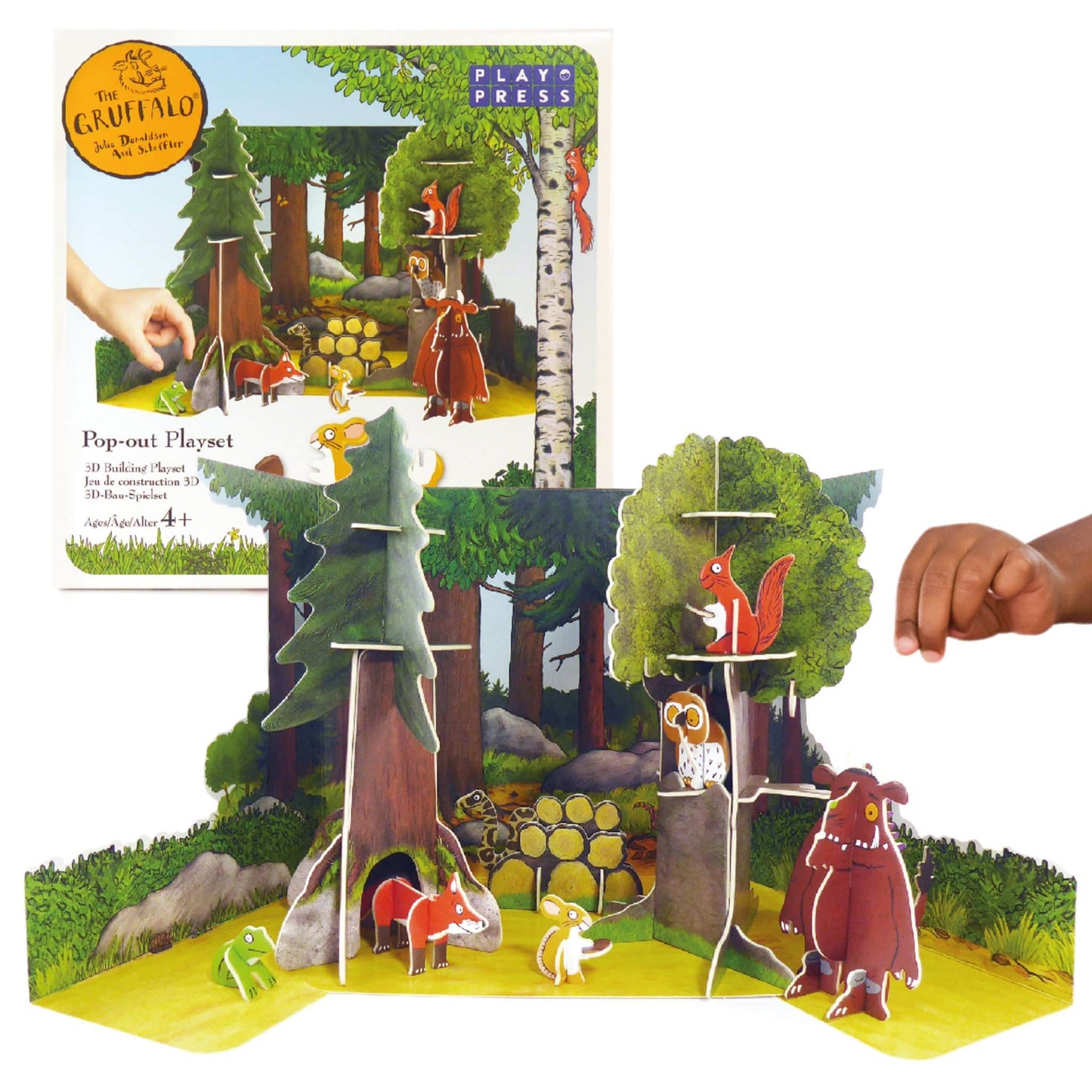 Build and Play Gruffalo Play Set - packaging and contents