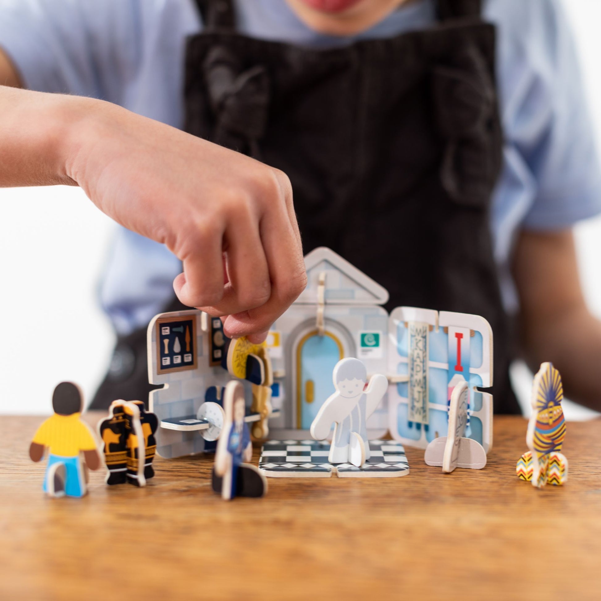 Build and Play Museum Mini Playset - sustainable toys