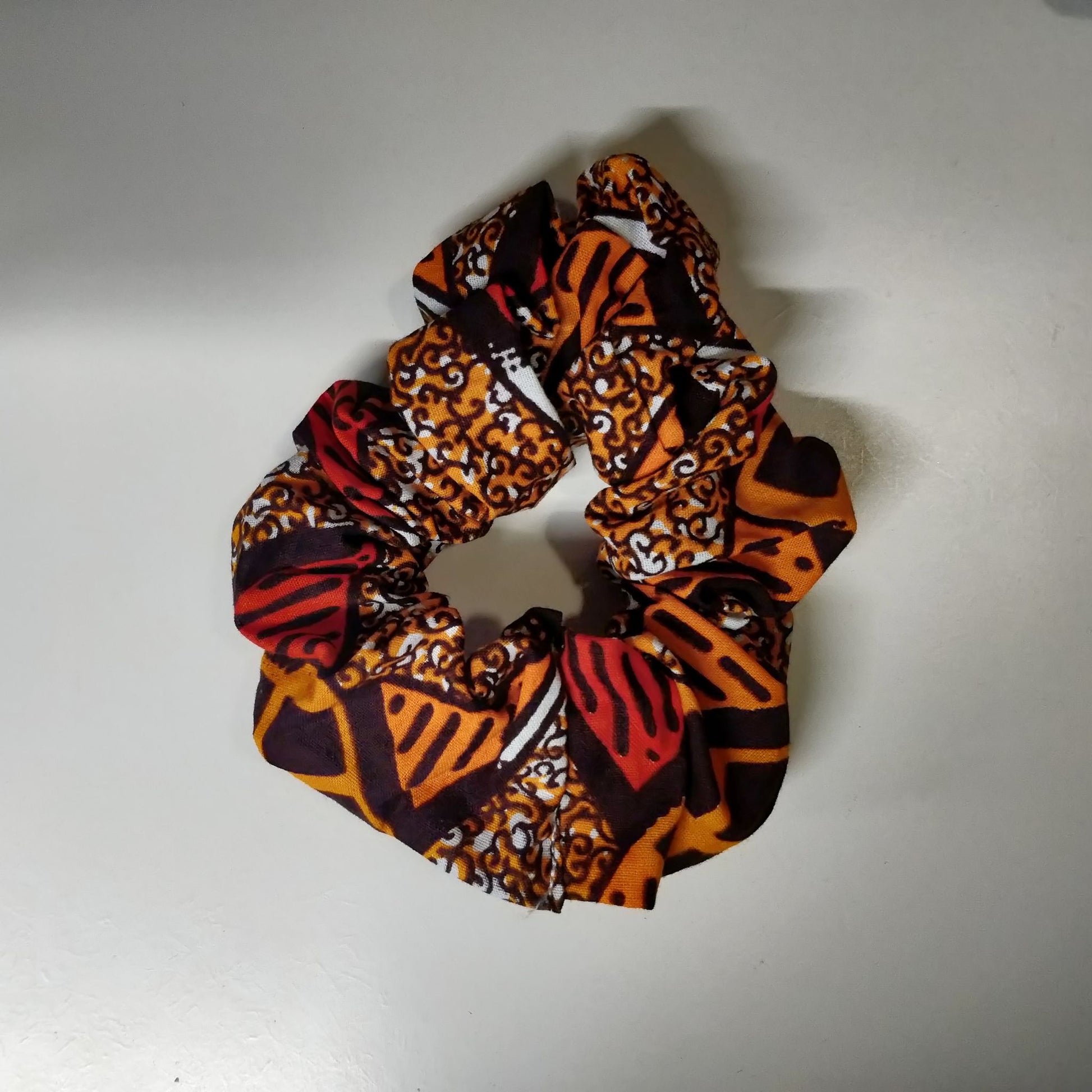 Colourful Scrunchies Changing Lives  Ethical Cotton - autumn