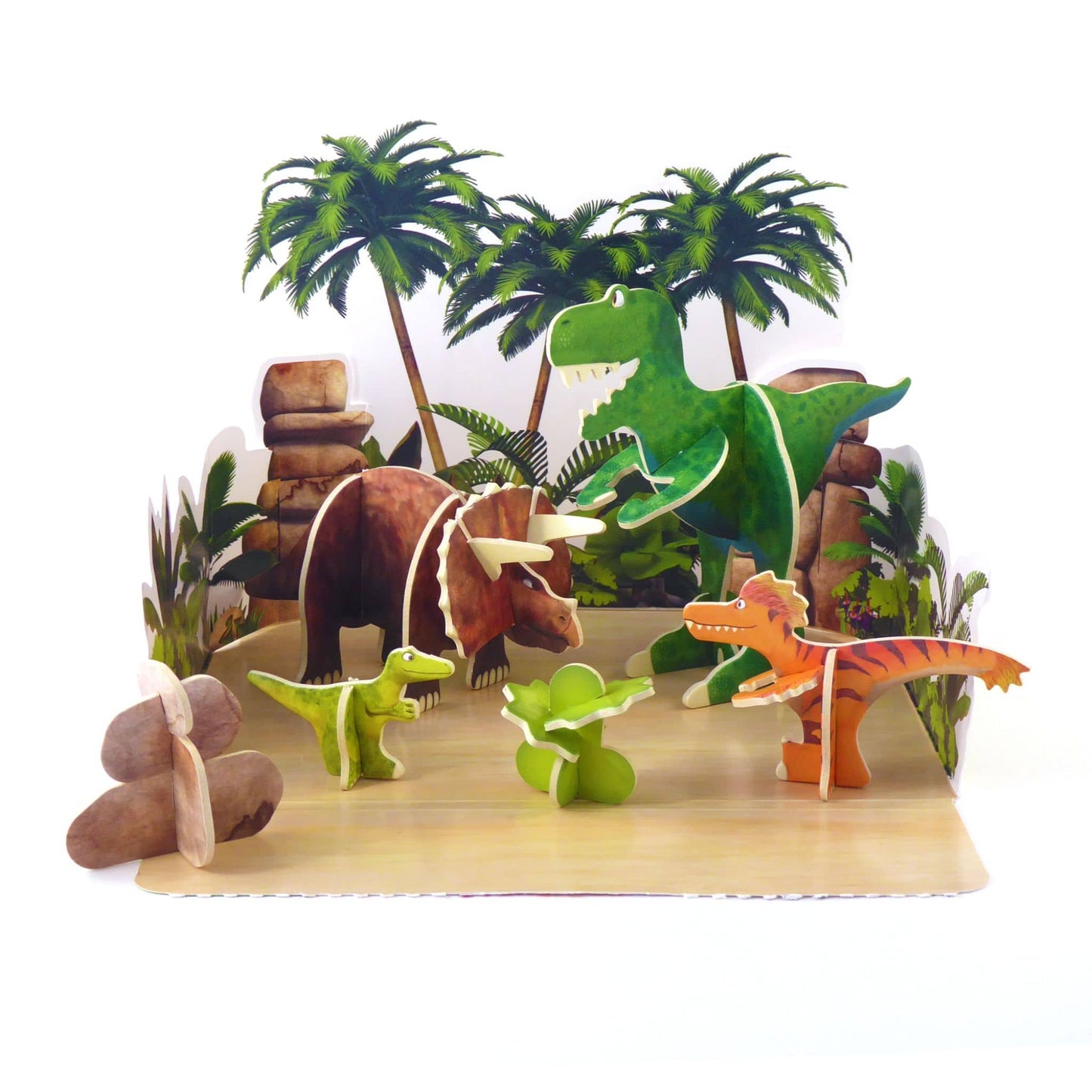 Dinosaur Roar Toy Pop Out Play Set - play set