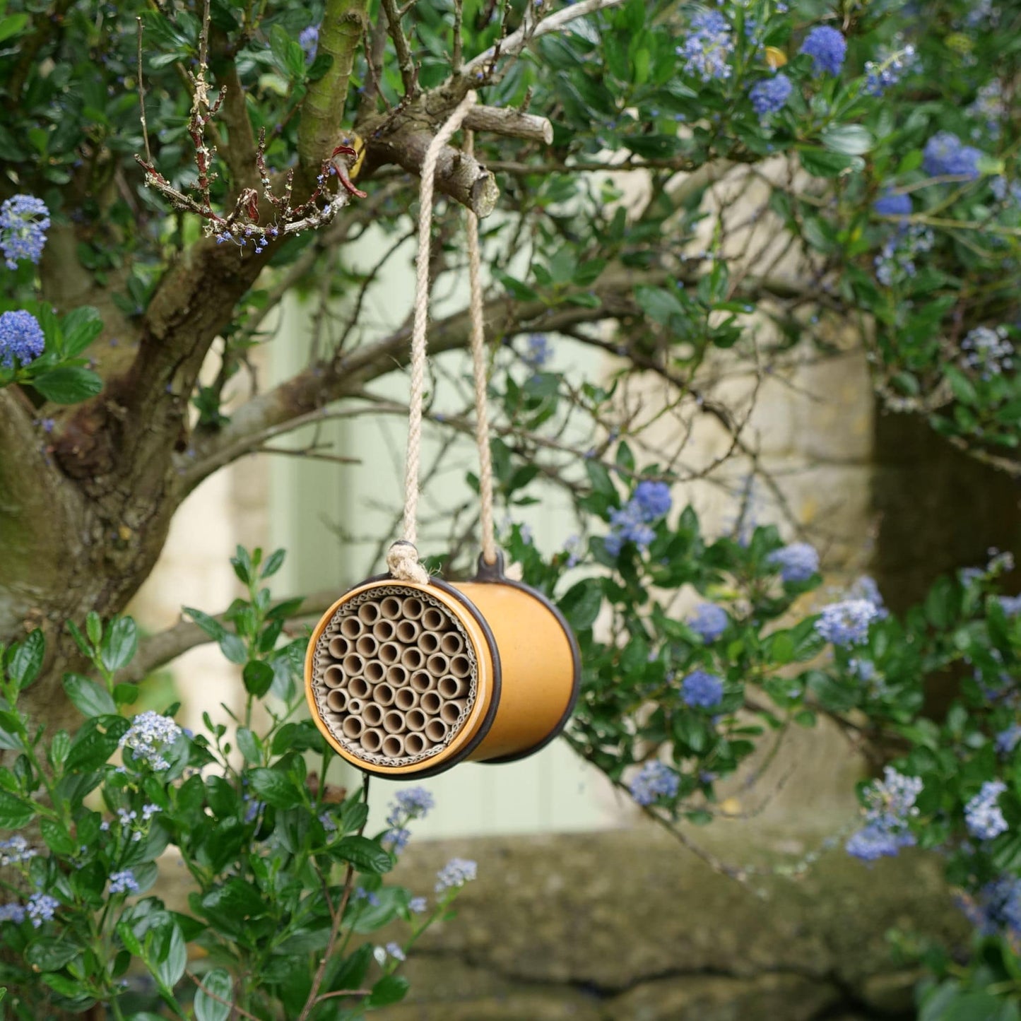 Eco Bee Nester - hanging from tree