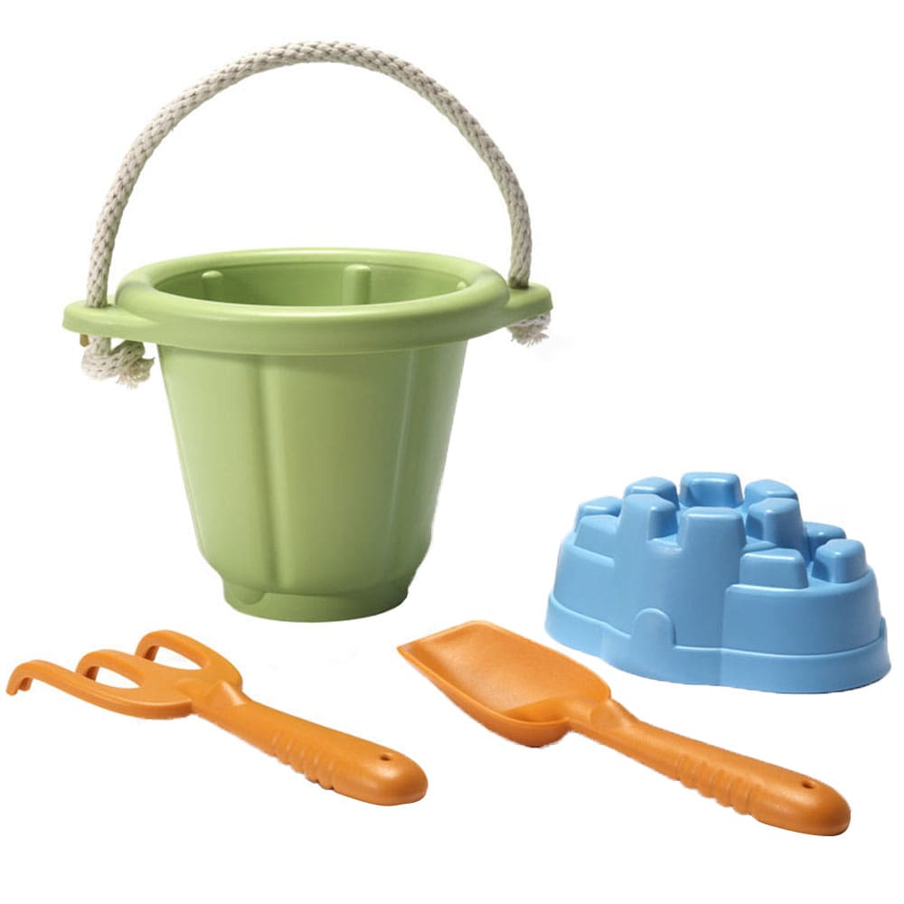 Green Toys Beach Bucket and Spade Set - eco beach toys