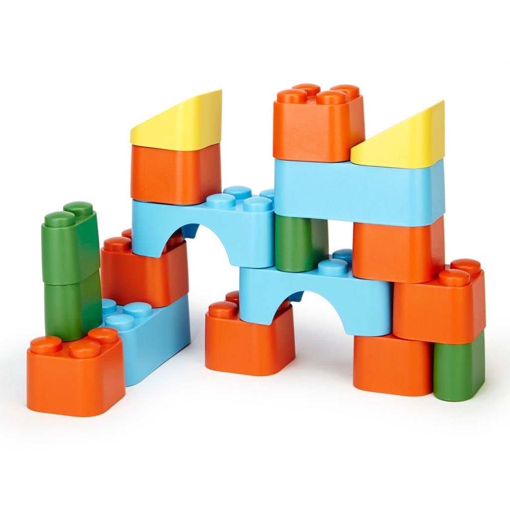 Green Toys block set - recycled plastic blocks