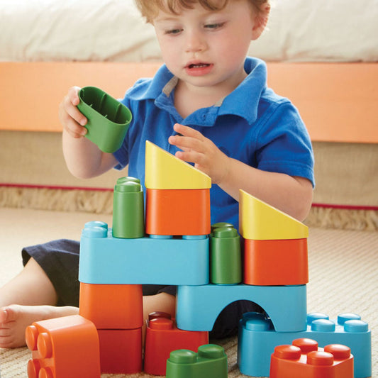 Green Toys recycled plastic building blocks - eco toys from recycled plastic