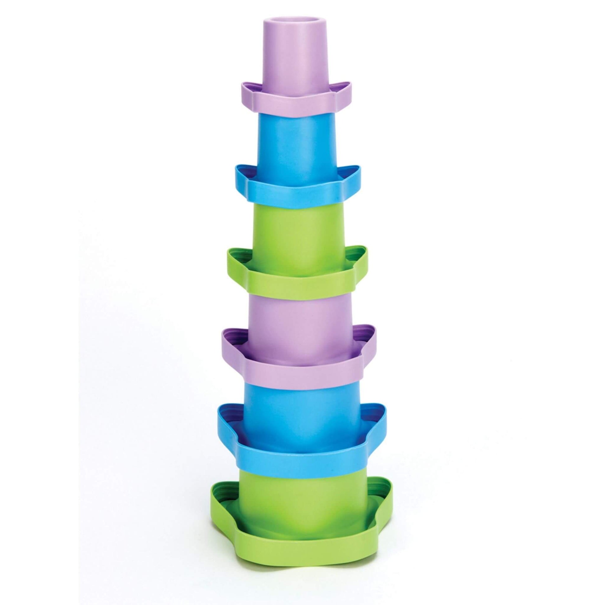Green Toys Stacking Cups - eco friendly stacking toys made from recycled plastic