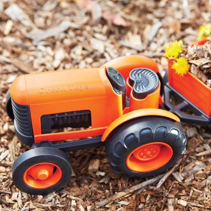 Green Toys Tractor and Trailer Eco Tractor Toys from Good Things