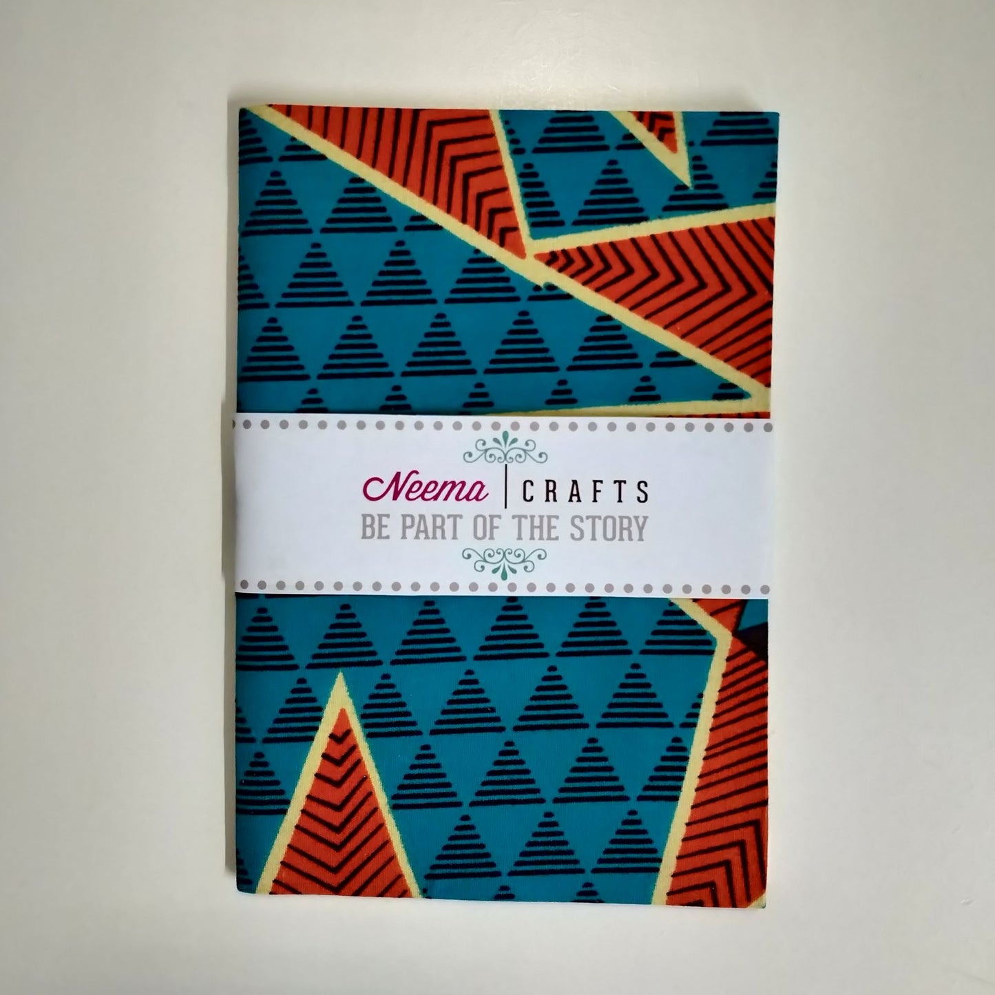 Handmade and Fair Trade Fabric-Bound Notebook - Various Designs