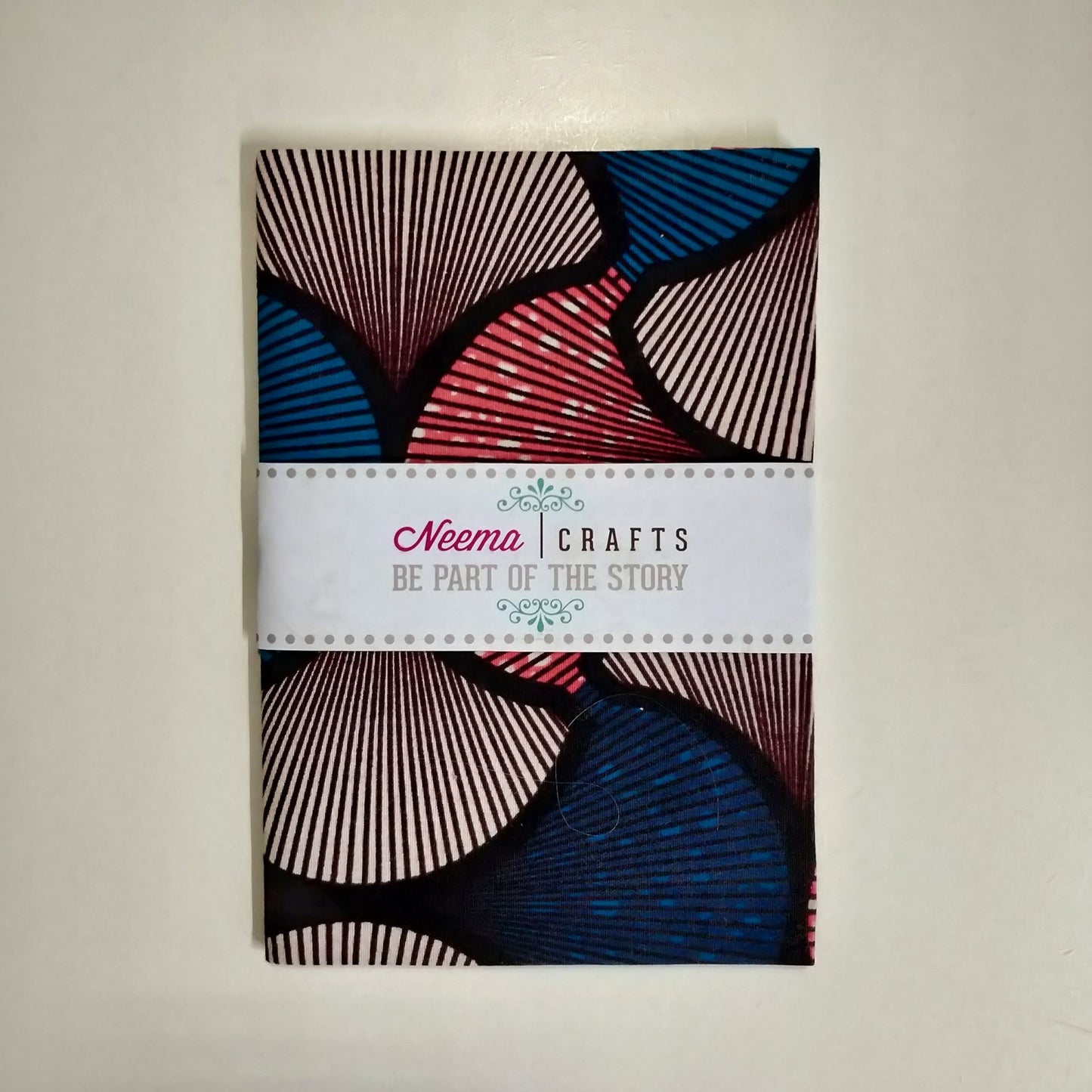 Handmade and Fair Trade Fabric-Bound Notebook - Various Designs